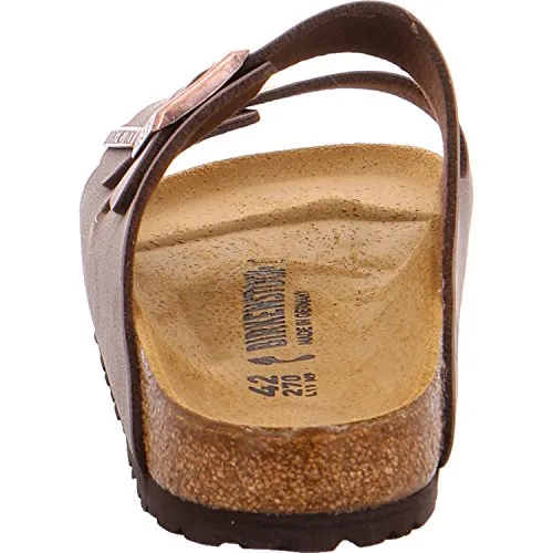 0151183 BIRKENSTOCK ARIZONA UNISEX NARROW OPEN TOE SHOES Size 4Men 6Women Mocca - Like New