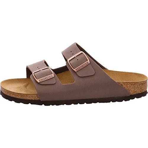 0151183 BIRKENSTOCK ARIZONA UNISEX NARROW OPEN TOE SHOES Size 4Men 6Women Mocca - Like New