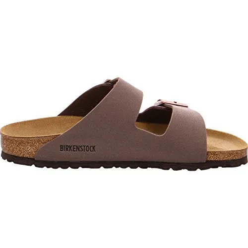 0151183 BIRKENSTOCK ARIZONA UNISEX NARROW OPEN TOE SHOES Size 4Men 6Women Mocca - Like New