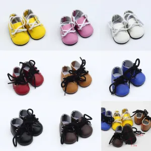 5x2.8CM PU Leather Mini Toy Shoes for EXO Dolls |Fit for 14.5 Inch BJD Accessories