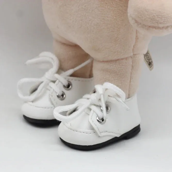 5x2.8CM PU Leather Mini Toy Shoes for EXO Dolls |Fit for 14.5 Inch BJD Accessories