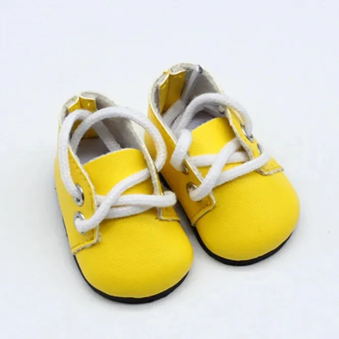 5x2.8CM PU Leather Mini Toy Shoes for EXO Dolls |Fit for 14.5 Inch BJD Accessories