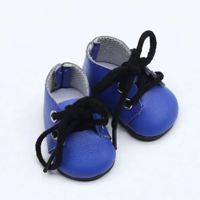 5x2.8CM PU Leather Mini Toy Shoes for EXO Dolls |Fit for 14.5 Inch BJD Accessories