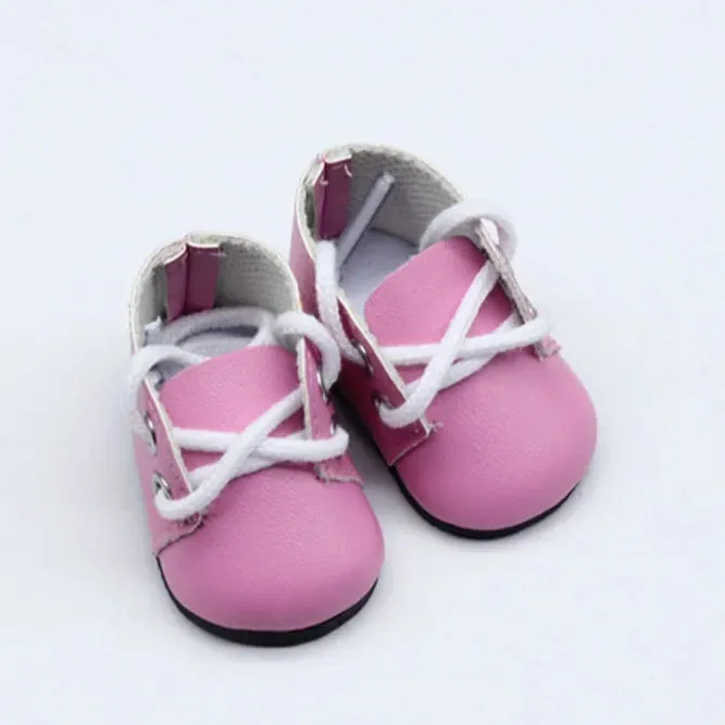 5x2.8CM PU Leather Mini Toy Shoes for EXO Dolls |Fit for 14.5 Inch BJD Accessories
