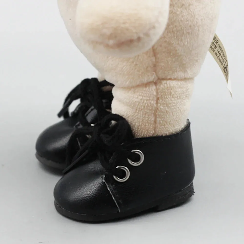 5x2.8CM PU Leather Mini Toy Shoes for EXO Dolls |Fit for 14.5 Inch BJD Accessories
