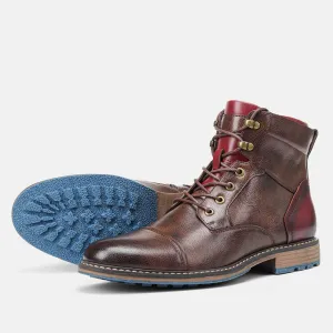 Aaron™ - Handcrafted Leather Boots
