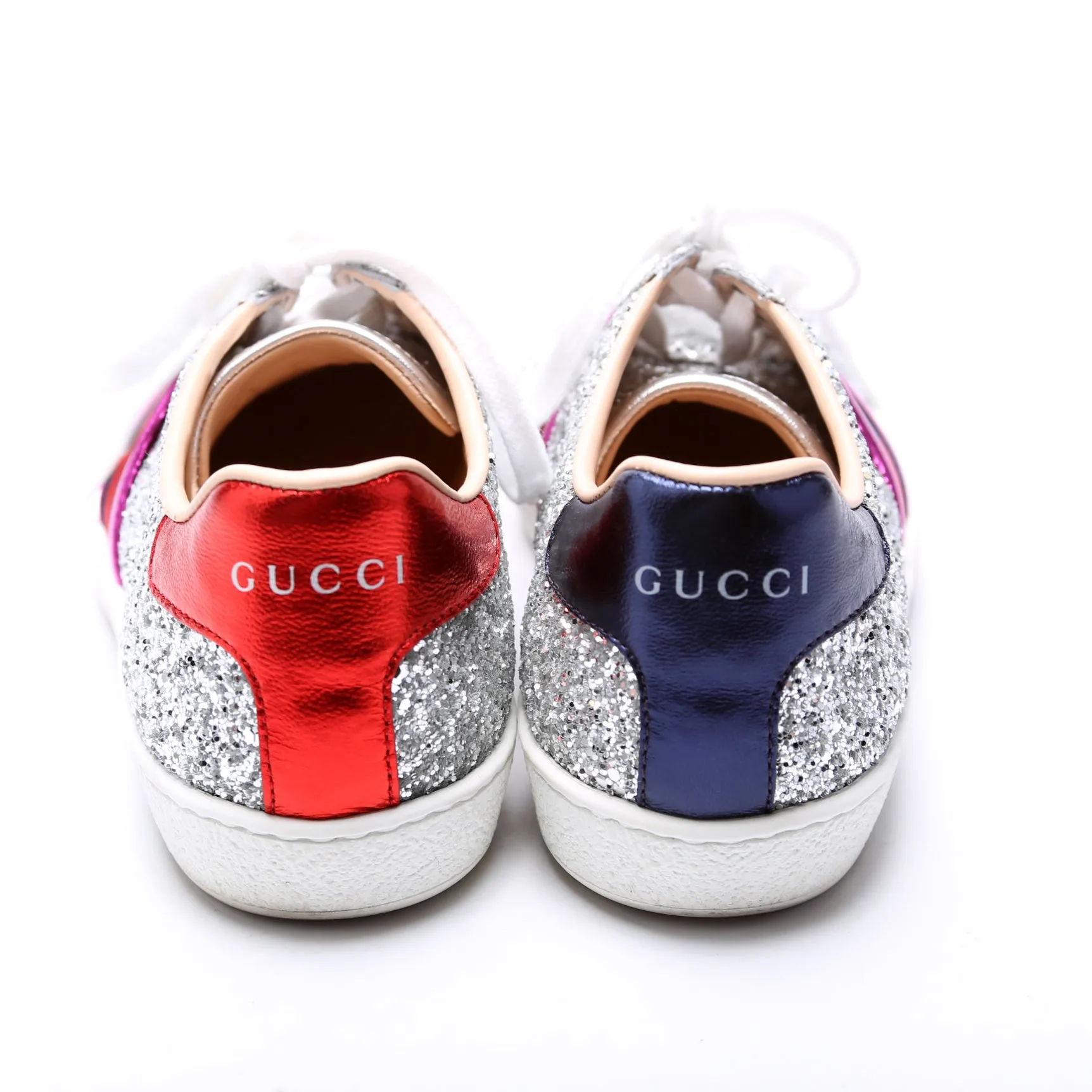 Ace Web Glitter Sneakers Size 36.5
