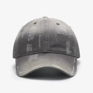 Adjustable cotton baseball cap