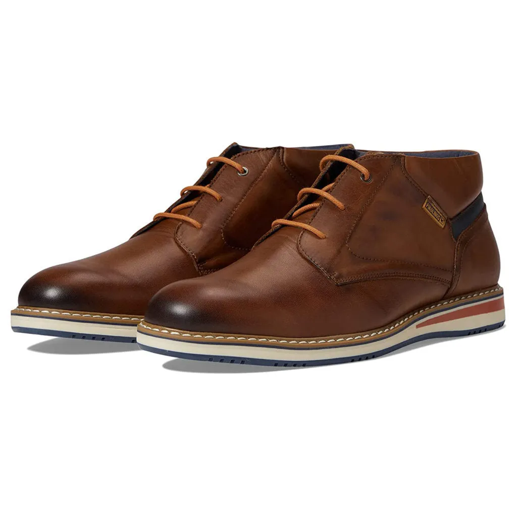 Avila Calfskin Leather Men's Dress Boots