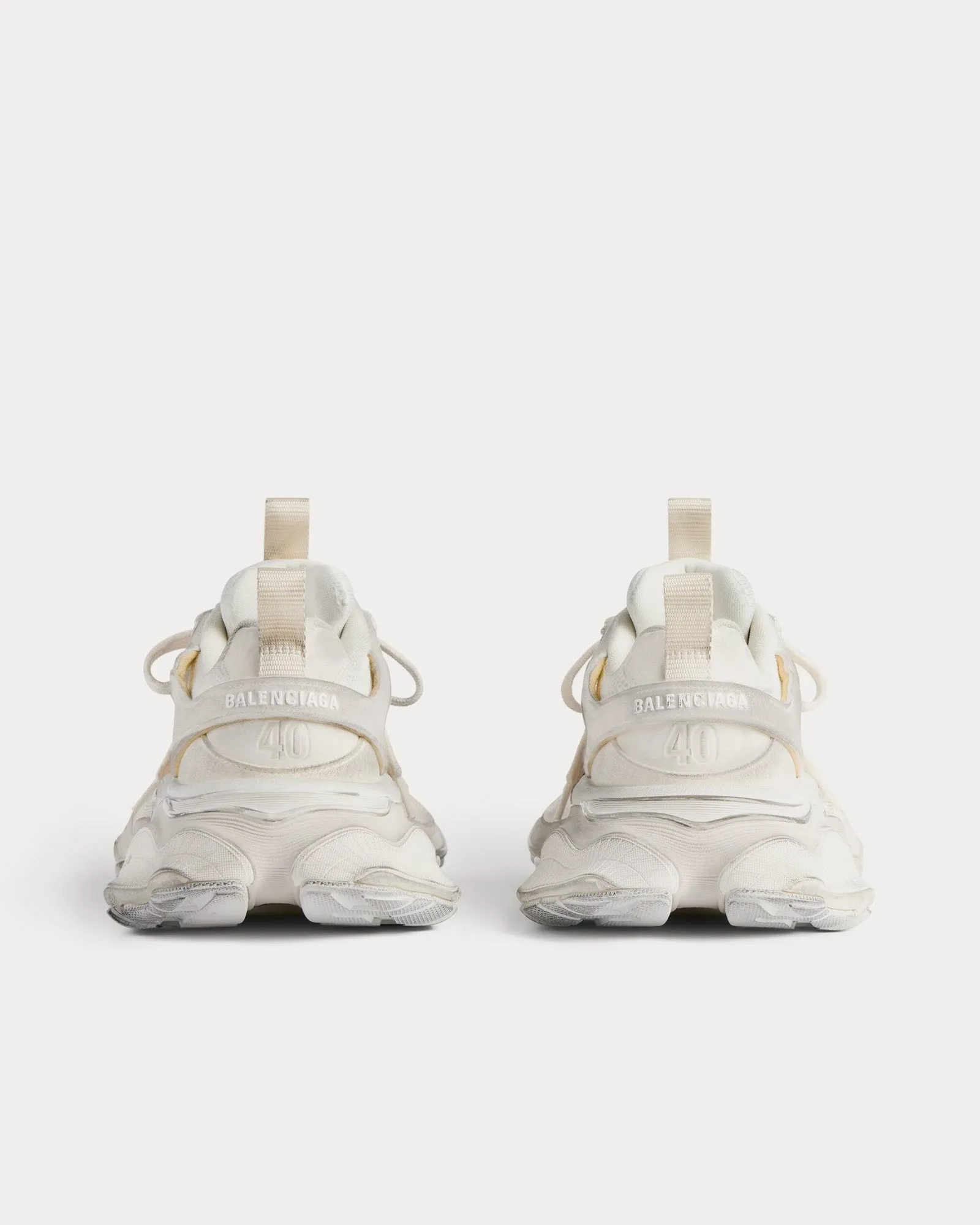 Cargo Microfiber & Mesh Light Beige Low Top Sneakers