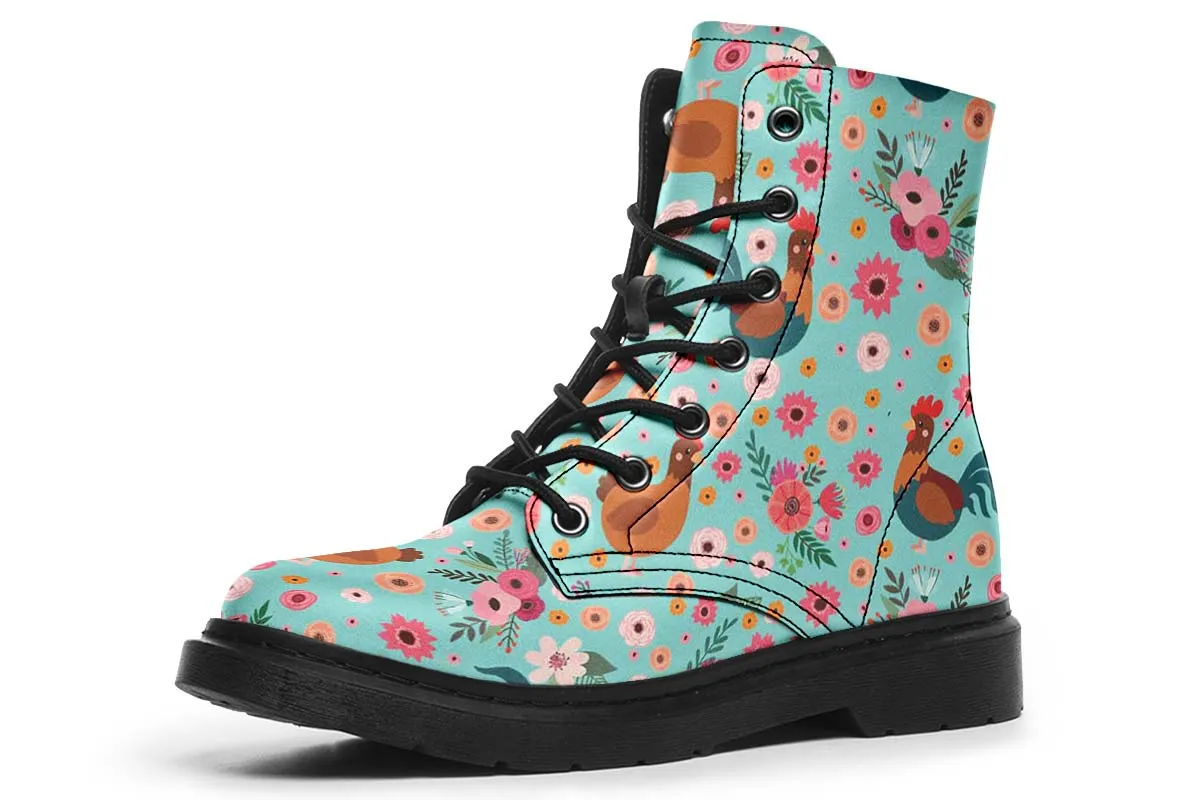 Chicken Flower Boots