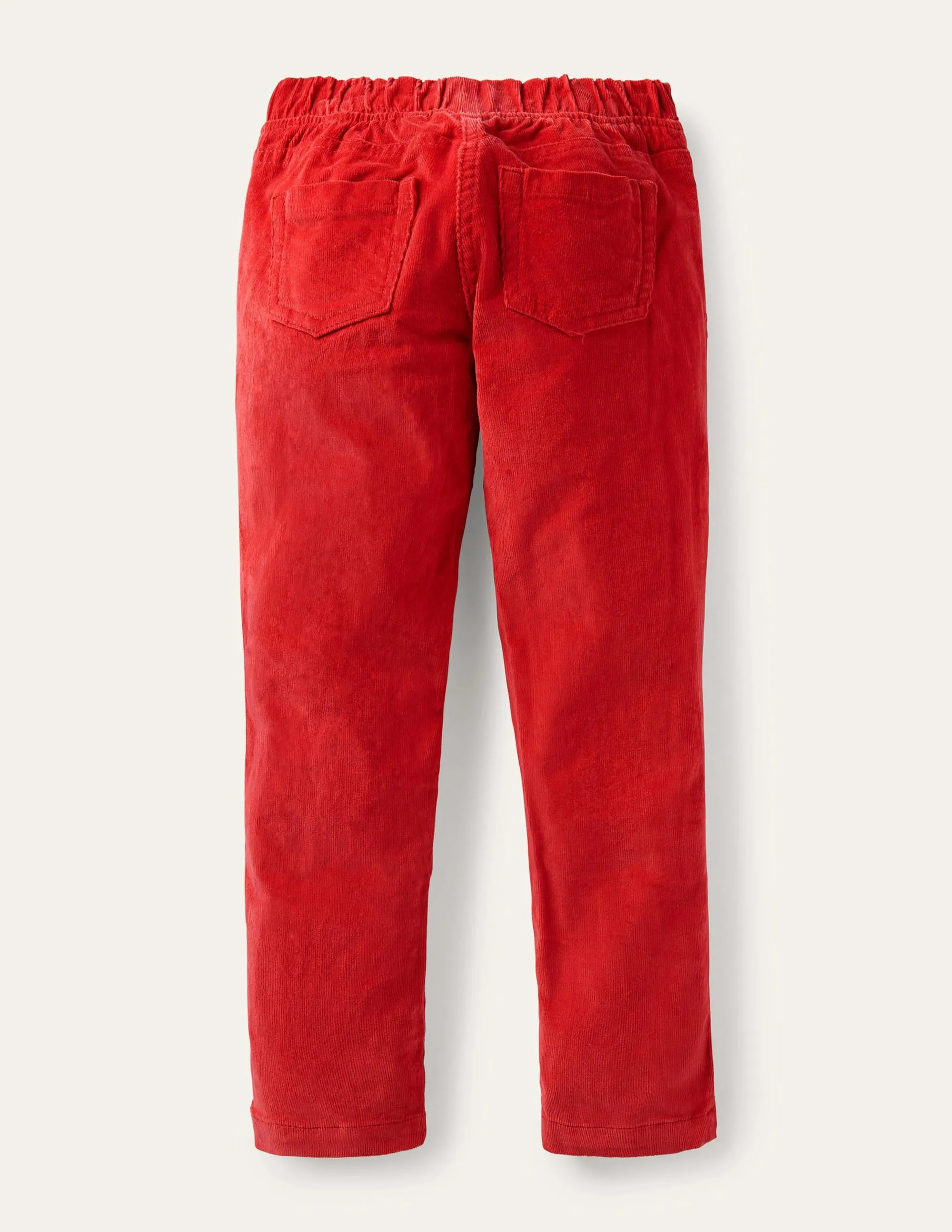 Cord Leggings-Strawberry Tart Red