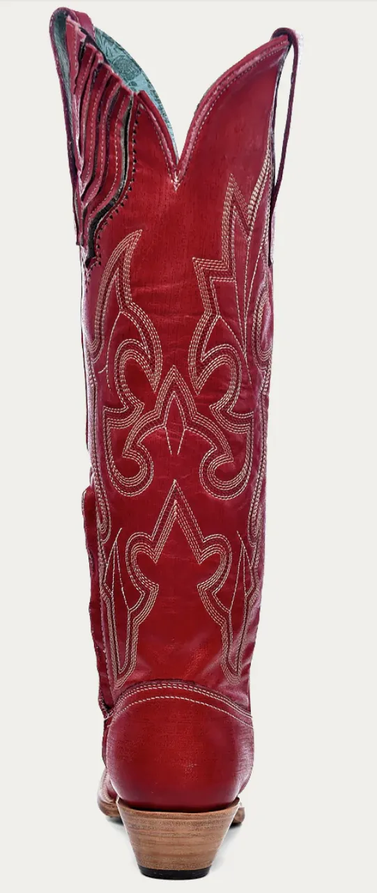 Corral Ladies Red Snip Toe Boot Style A4465