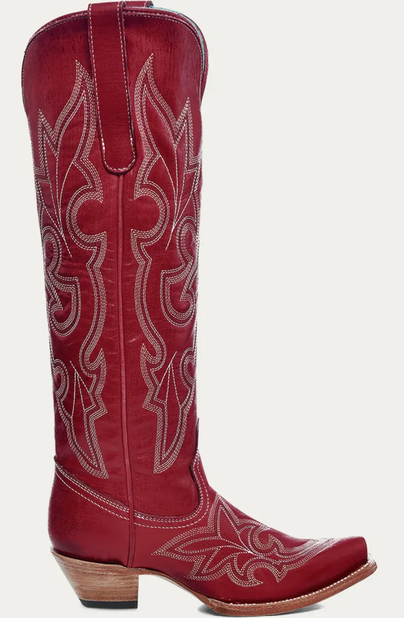 Corral Ladies Red Snip Toe Boot Style A4465