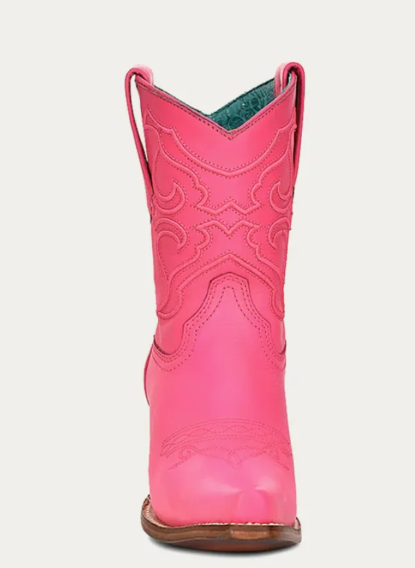 CORRAL LADIES SHORTIE HOT PINK BOOTS STYLE Z5137