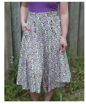 Devonport Skirt, Lilly Print
