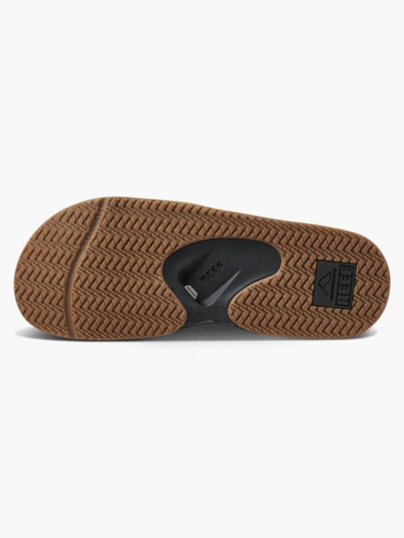 Fanning Slide Black/Silver Sandals