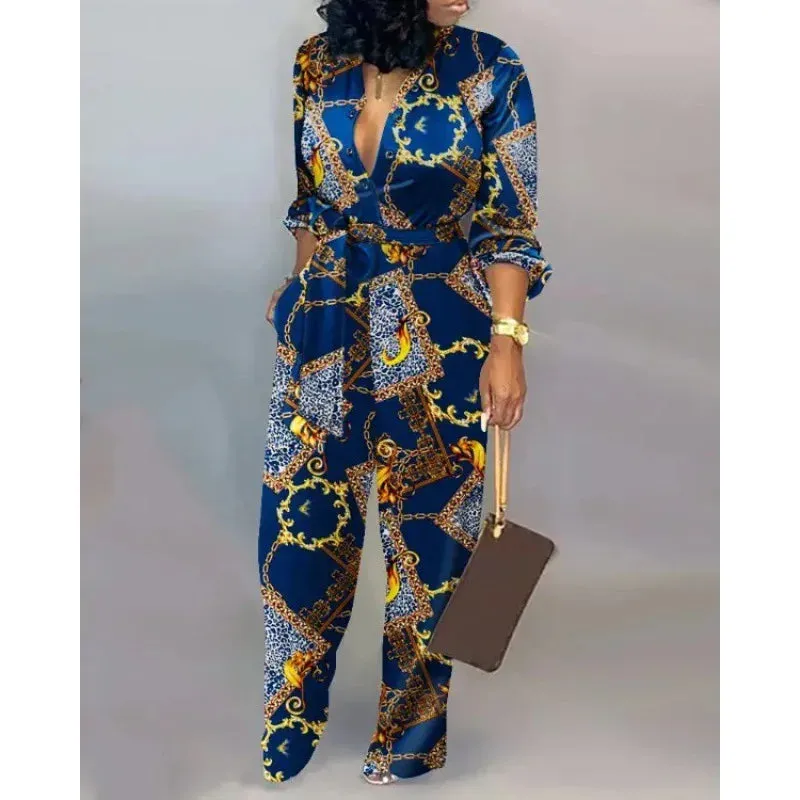 Flowy Office Jumpsuit
