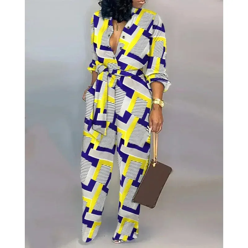 Flowy Office Jumpsuit
