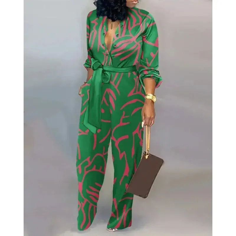 Flowy Office Jumpsuit