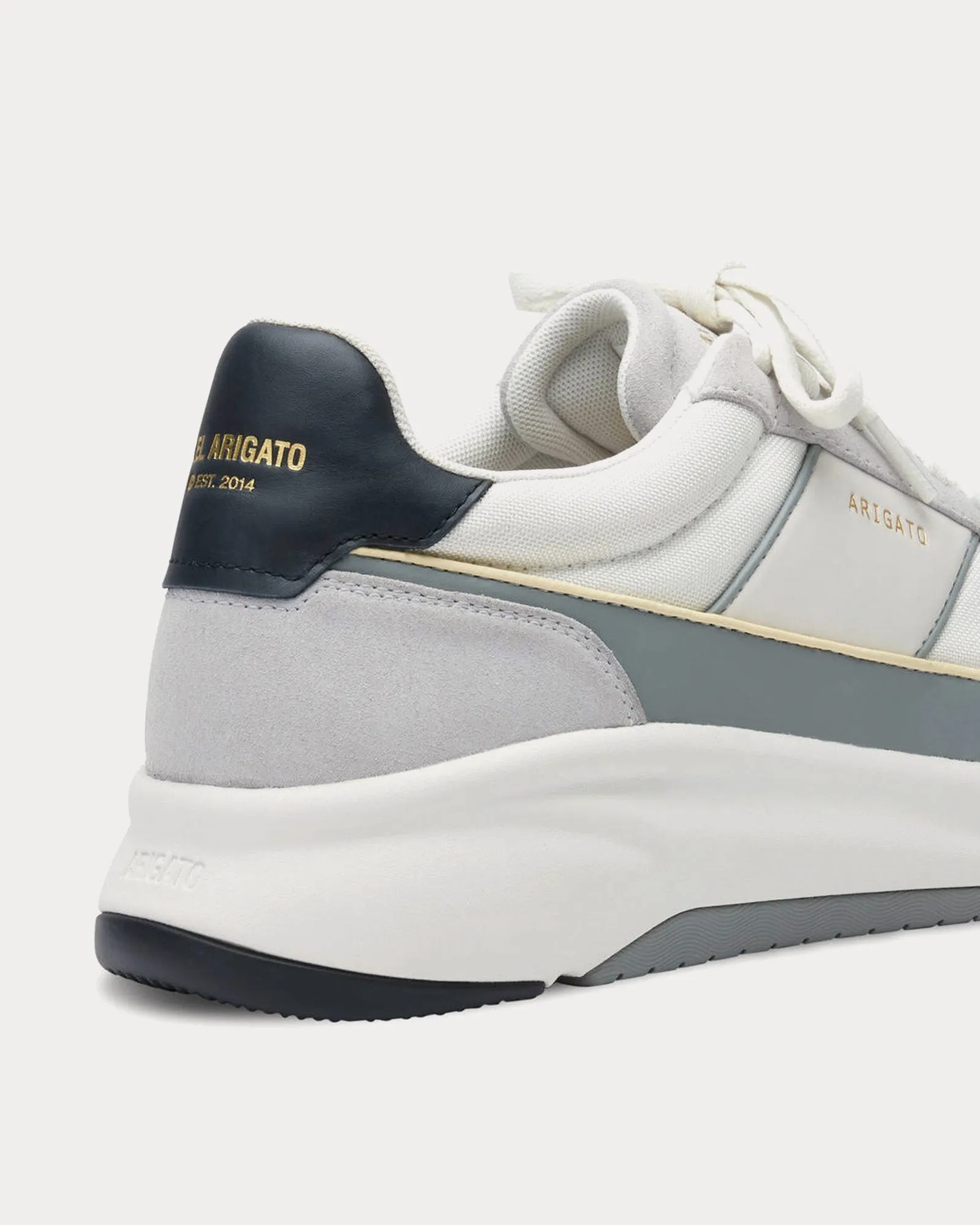 Genesis Neo Off White / Light Grey Low Top Sneakers