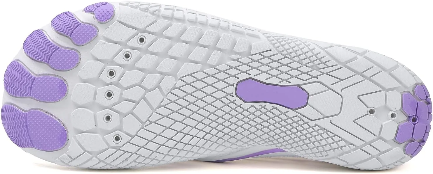 Hike Barefoot Shoes Womens,New Barefoot Footwear, Non-Slip Water Shoes,Breathable & Non-Slip Athletic Footwear,Wide Toe with Hike