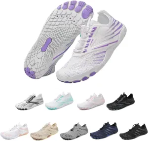 Hike Barefoot Shoes Womens,New Barefoot Footwear, Non-Slip Water Shoes,Breathable & Non-Slip Athletic Footwear,Wide Toe with Hike