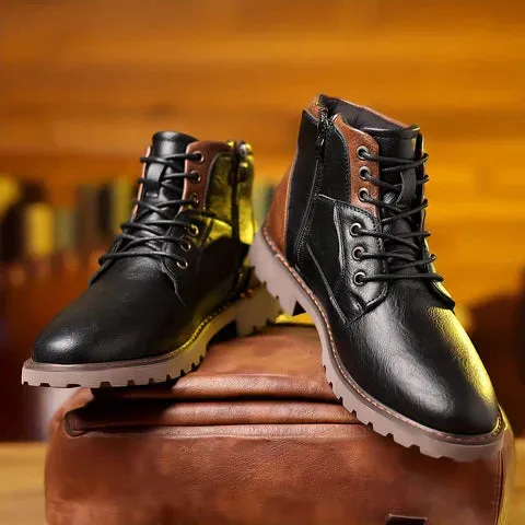 Jethro | premium leather lace-up boots