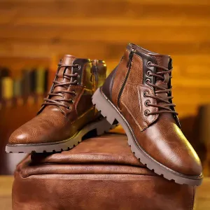 Jethro | premium leather lace-up boots