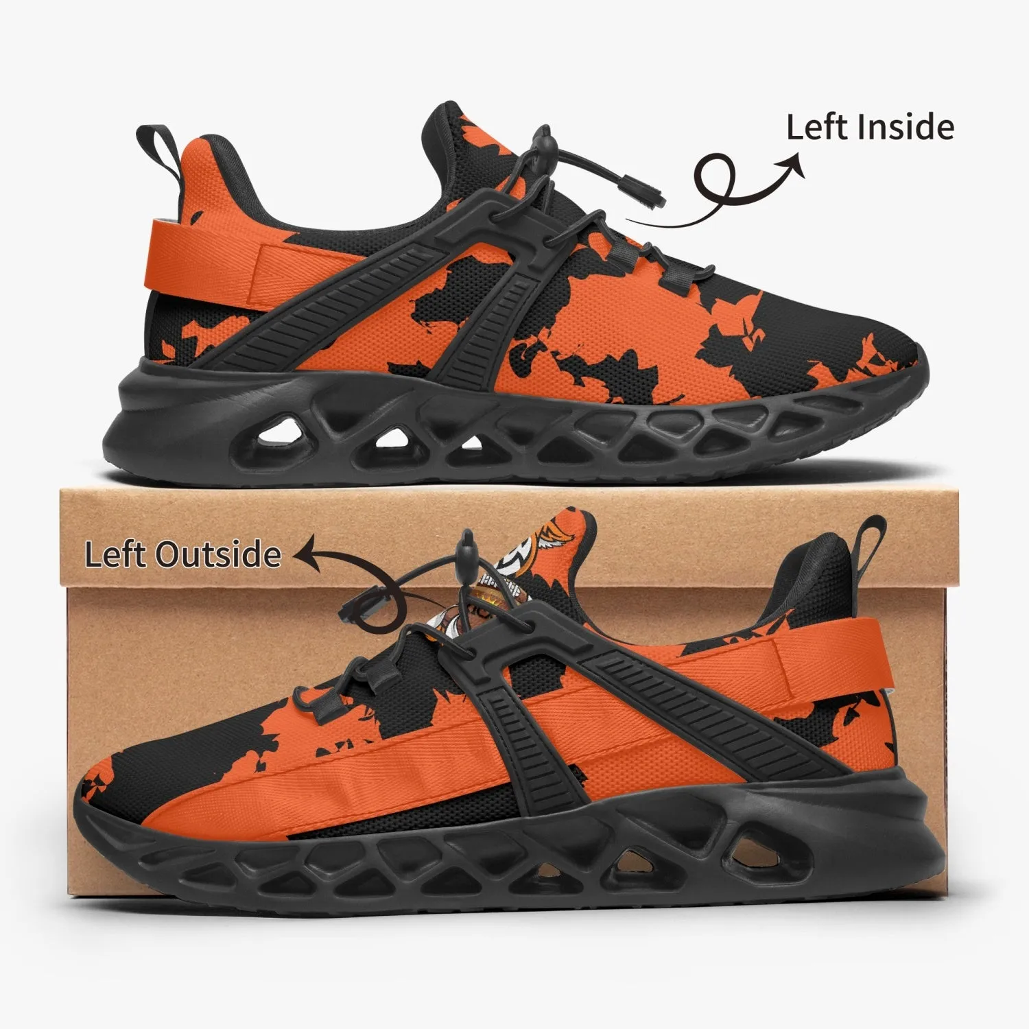 Kicxs CIN Camo Mesh Running Shoes