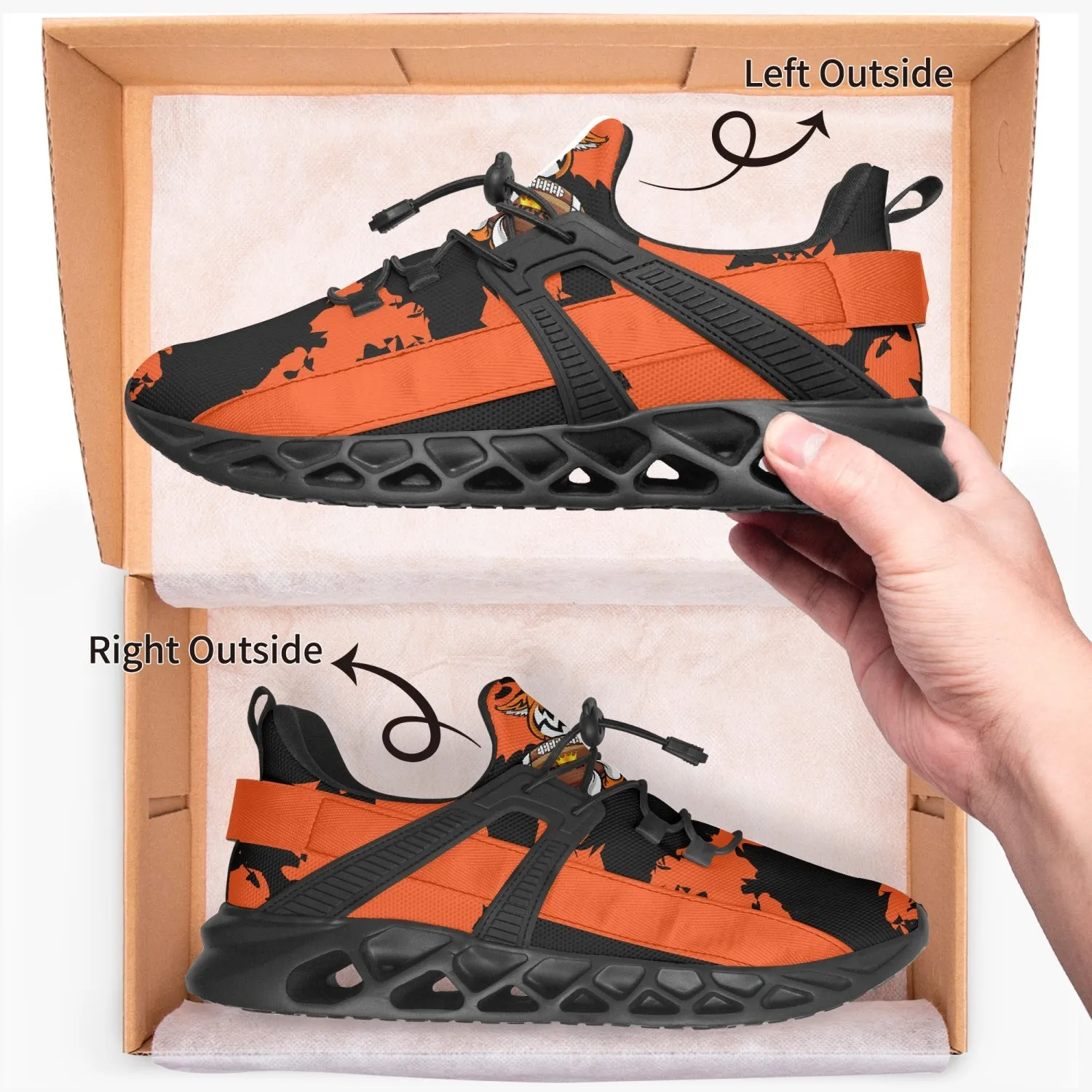 Kicxs CIN Camo Mesh Running Shoes