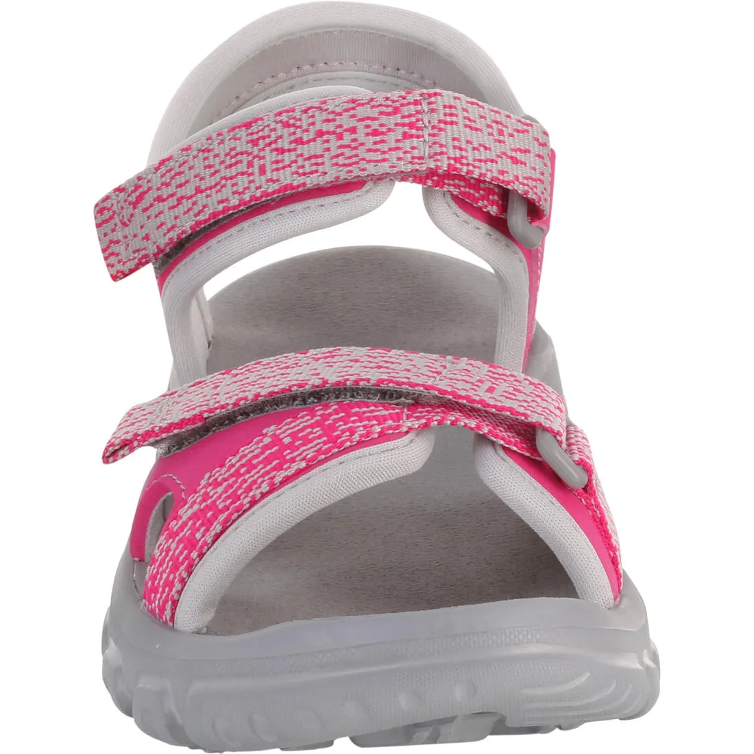 Kids’ Hiking Sandals MH100 TW - Blue and Yellow - Junior UK size 13 to 4
