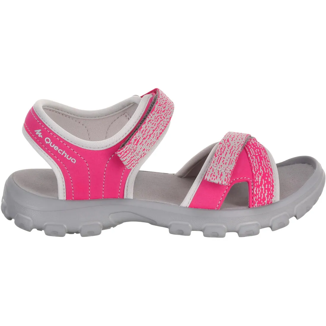 Kids’ Hiking Sandals MH100 TW - Blue and Yellow - Junior UK size 13 to 4