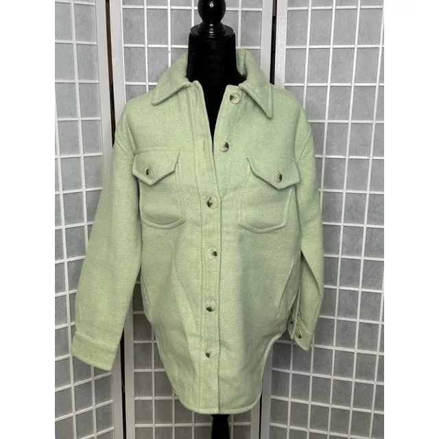 Ladies  (Waffle Weave) Spring Color-Short Jacket -