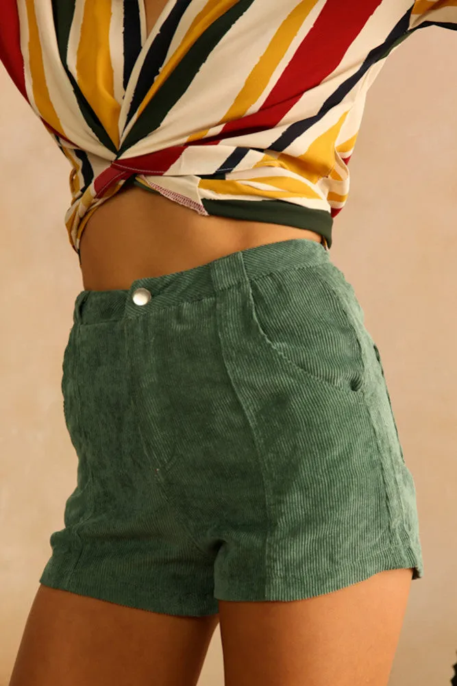 Light Years Away Shorts Green