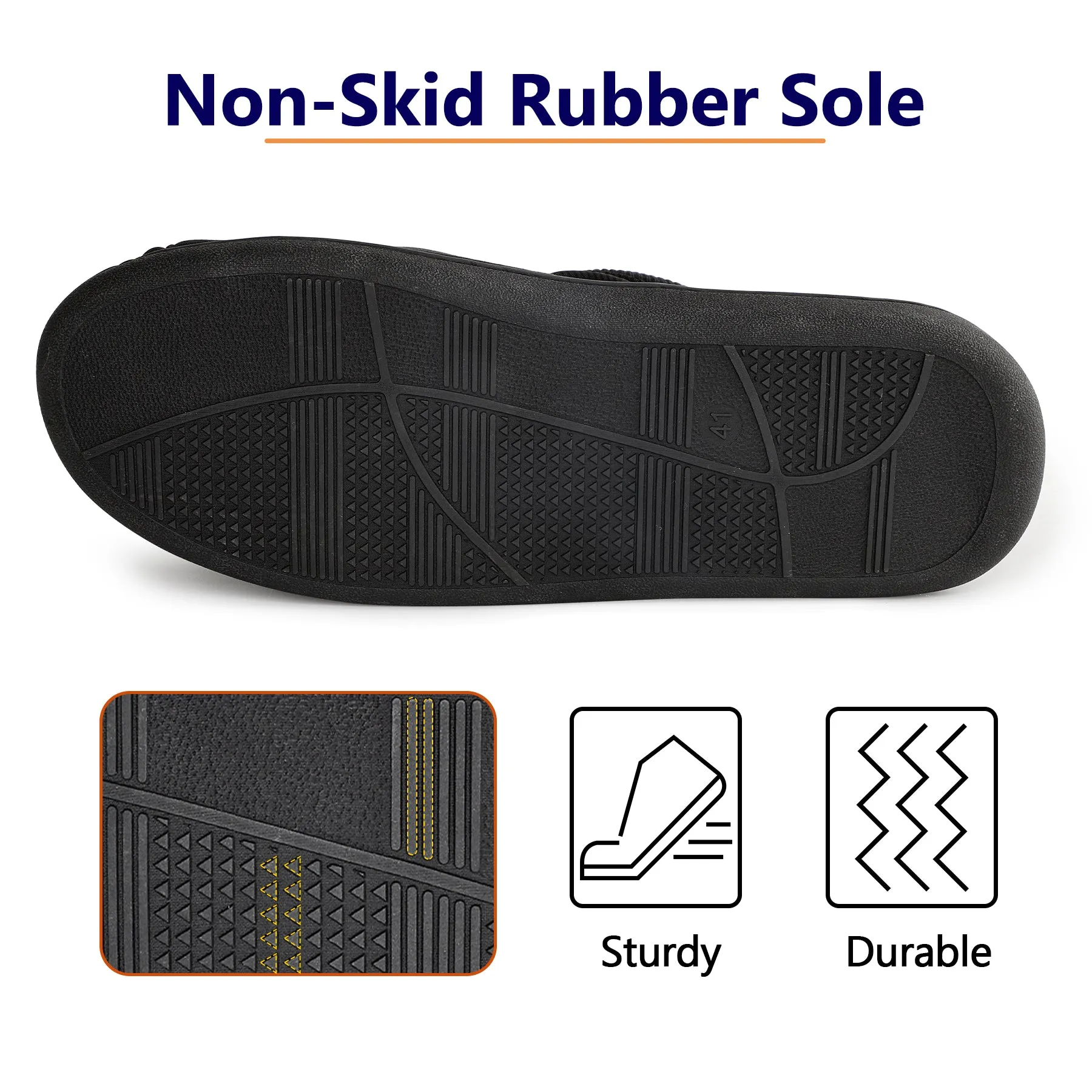Men Diabetic Sandals Extra Wide Width Open Toe Summer Sandals Edema Footwear Adjustable Arthritis Edema Slippers