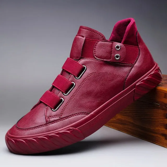 Men Leather Shoes Korean Trend Comfortable Loafer Men Shoes