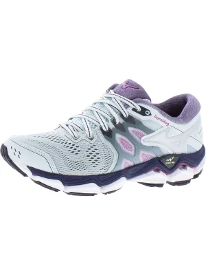 Mizuno Women's Wave Horizon 3 Running Athletic Shoes Gray Purple Size 6
