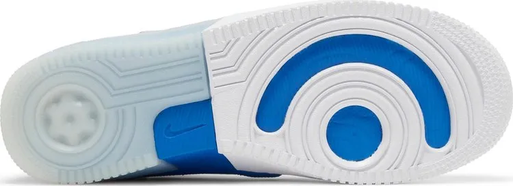 Nike Air Force 1 React 'White Light Photo Blue' Sneakers