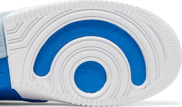 Nike Air Force 1 React 'White Light Photo Blue' Sneakers
