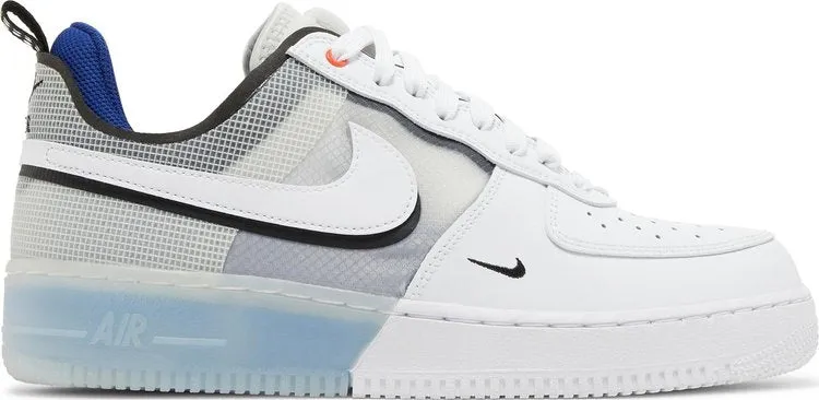 Nike Air Force 1 React 'White Light Photo Blue' Sneakers