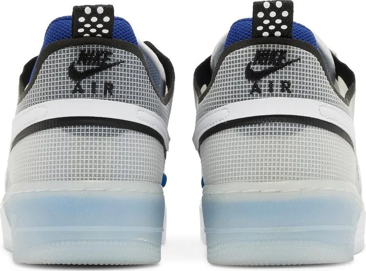 Nike Air Force 1 React 'White Light Photo Blue' Sneakers