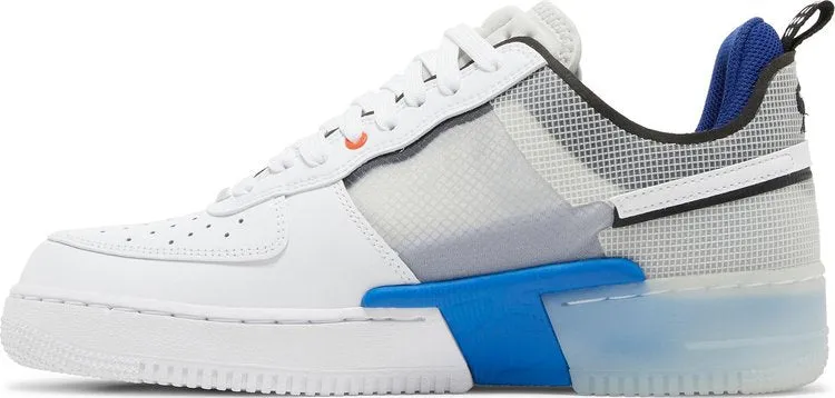 Nike Air Force 1 React 'White Light Photo Blue' Sneakers