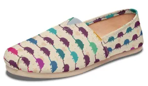 Opossum Pattern Casual Shoes