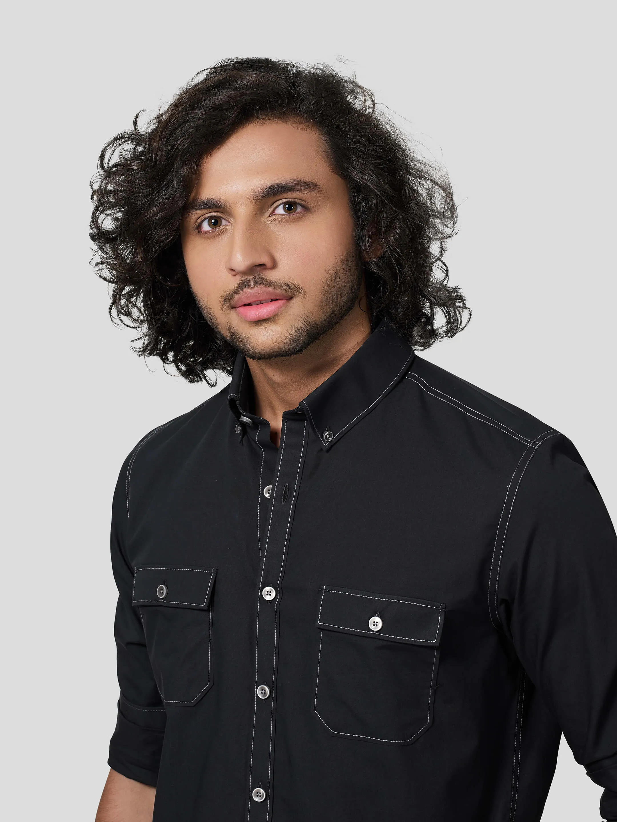 Pollyanna Full Sleeve Untuck Fit Shirt