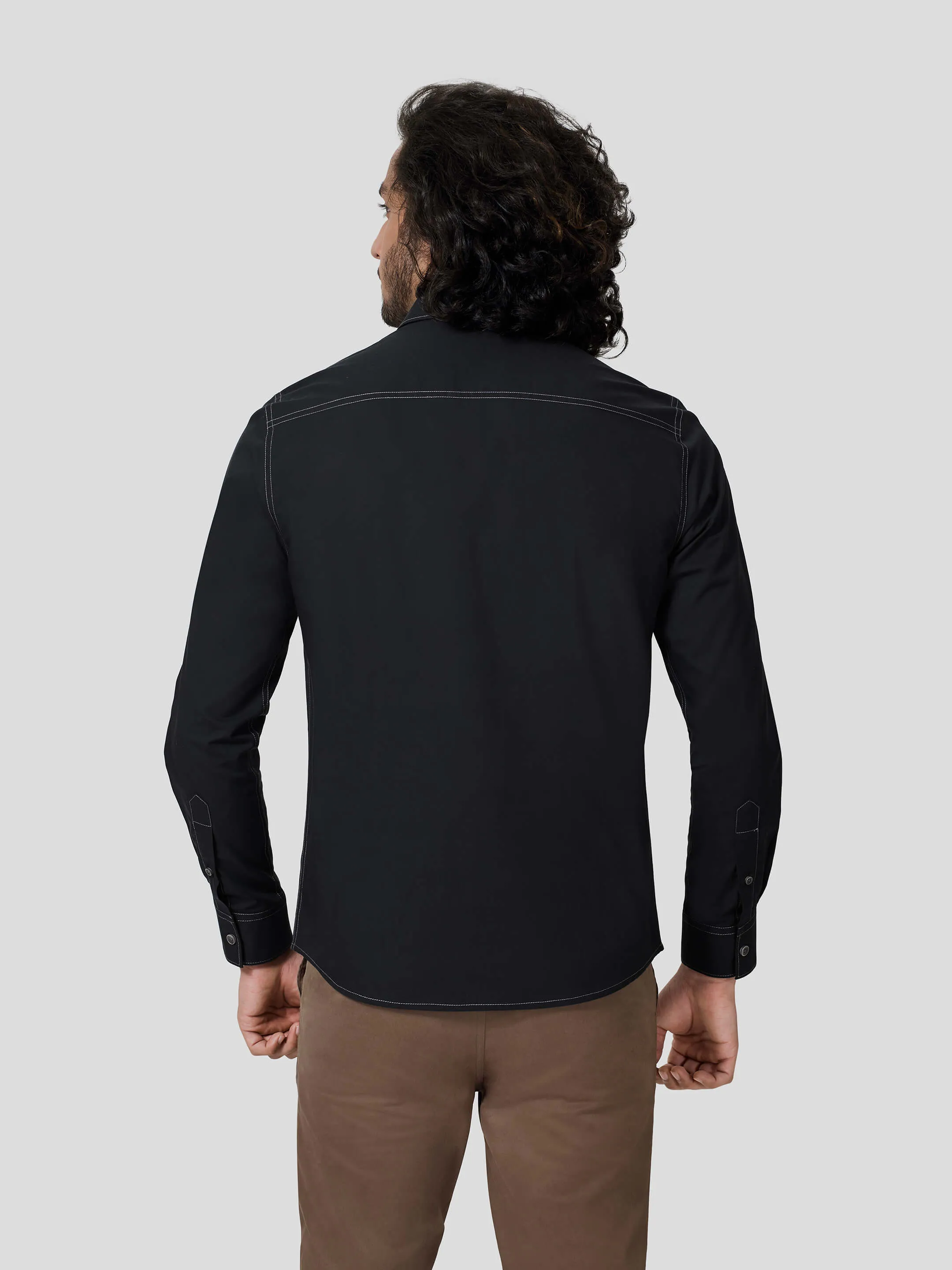 Pollyanna Full Sleeve Untuck Fit Shirt