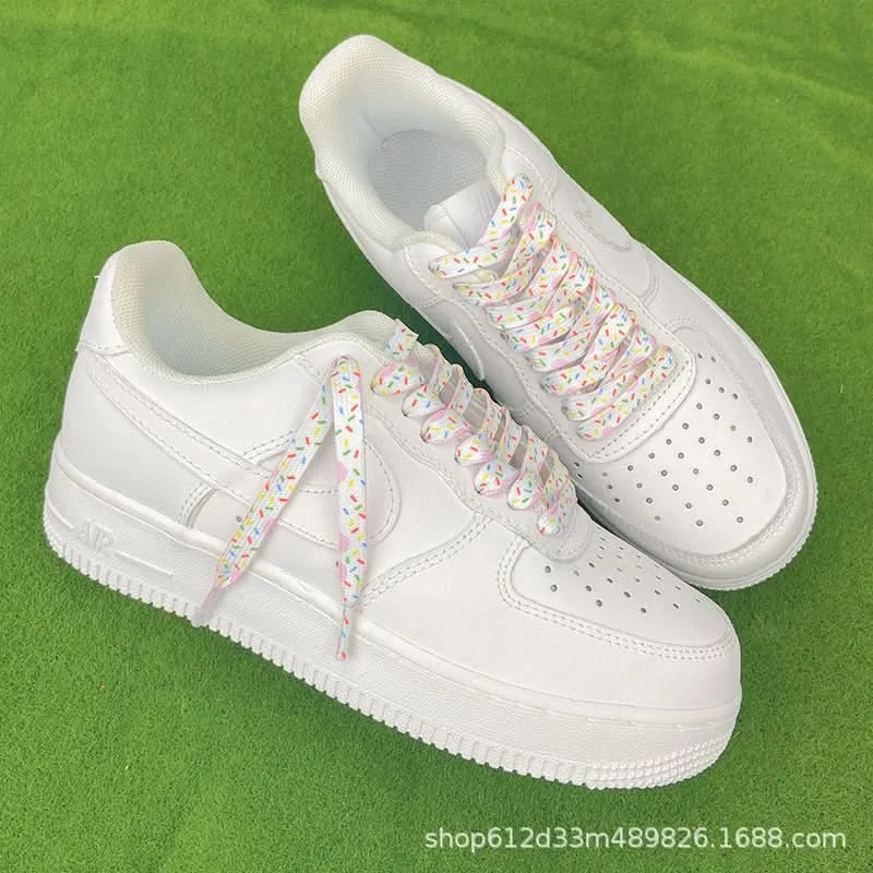 Popcorn Print Shoelaces for Sneakers – For Casual & Sports Shoes