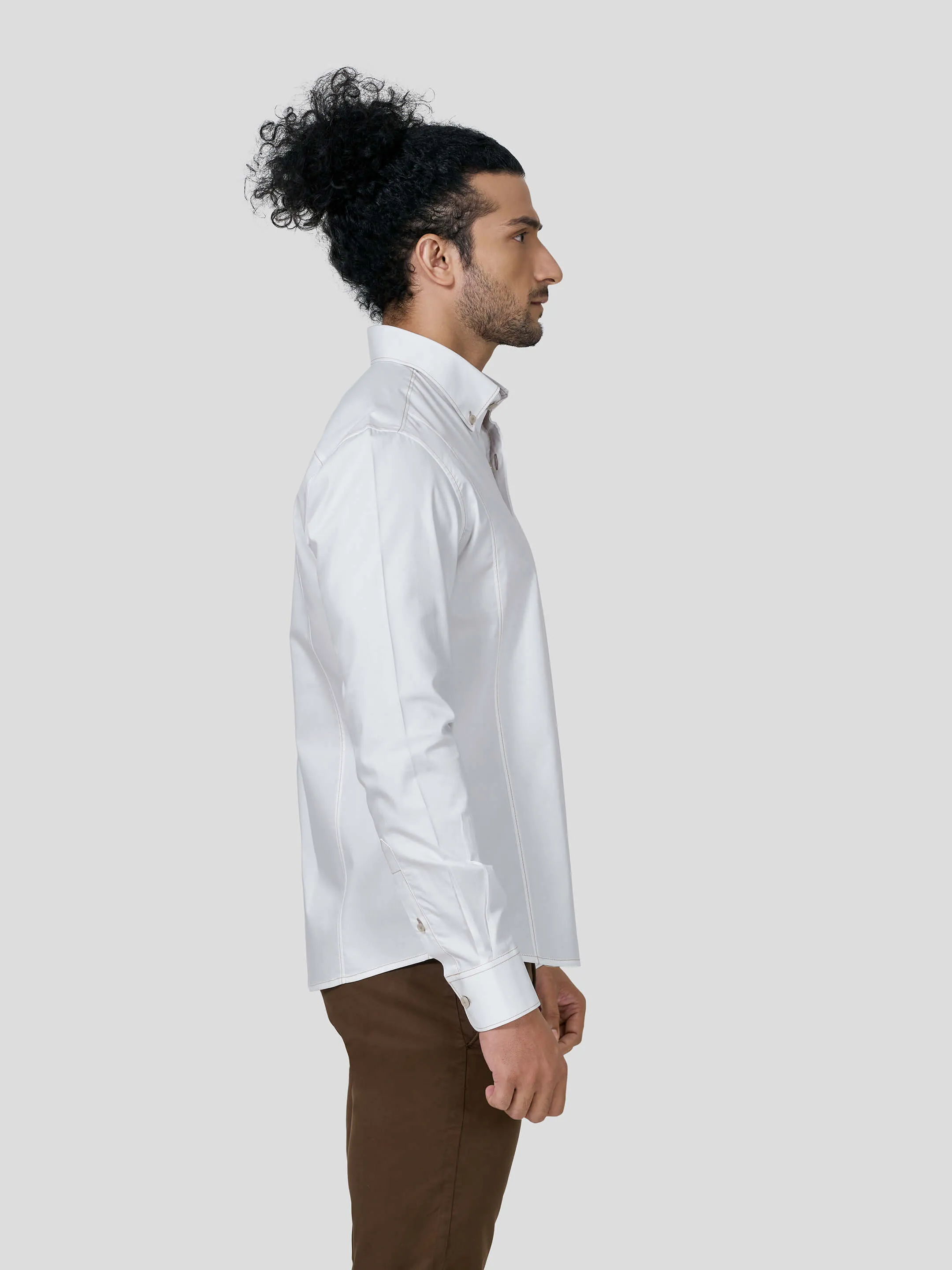 Reflection Button Down Untuck Shirt
