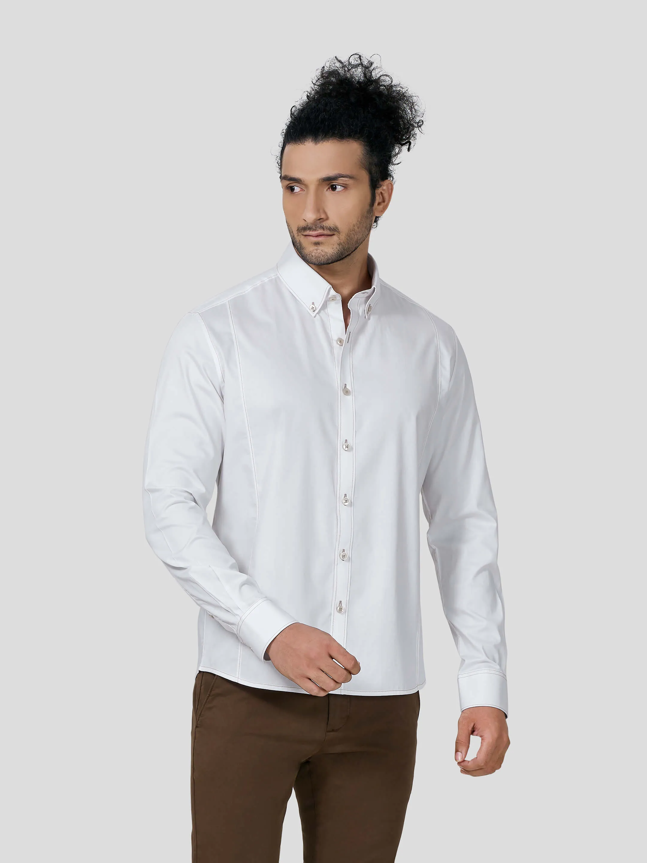 Reflection Button Down Untuck Shirt