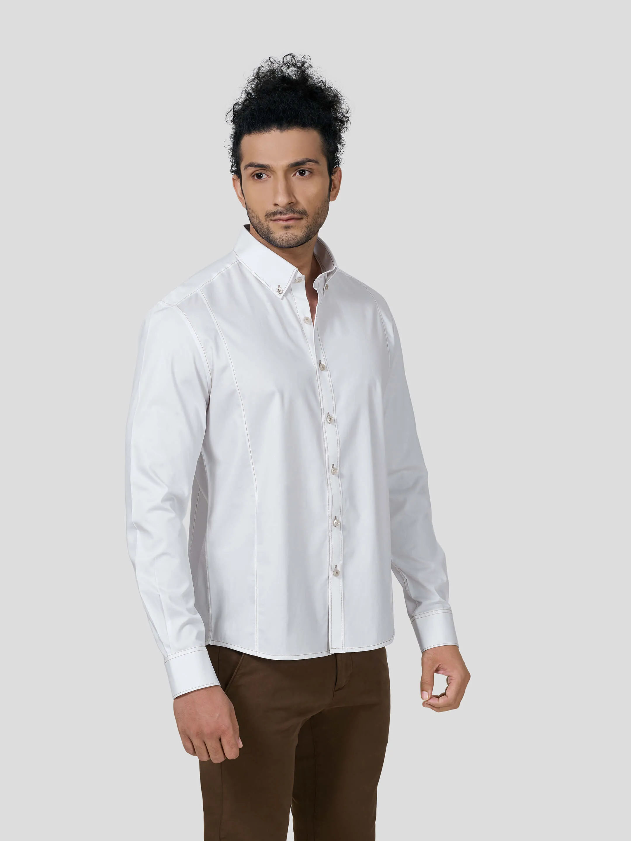Reflection Button Down Untuck Shirt